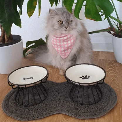 Ergonomisk Foderskål til Katte